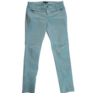 Fire Los Angeles 9 Skinny Jeans Light Blue Pockets Zip Button Stretch Woman pant